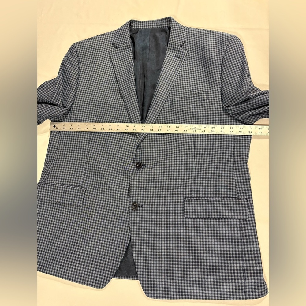 Michael Kors Men’s Classic Fit 48 R Navy Sport Coat Blazer New - Picture 11 of 16